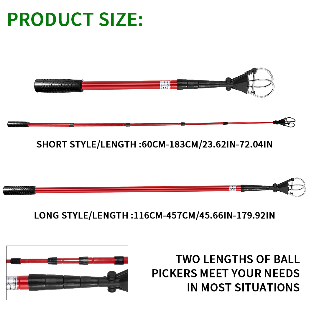 Caiton Golf Ball Retriever, al - Golf Ball Premium recensione e prezzo