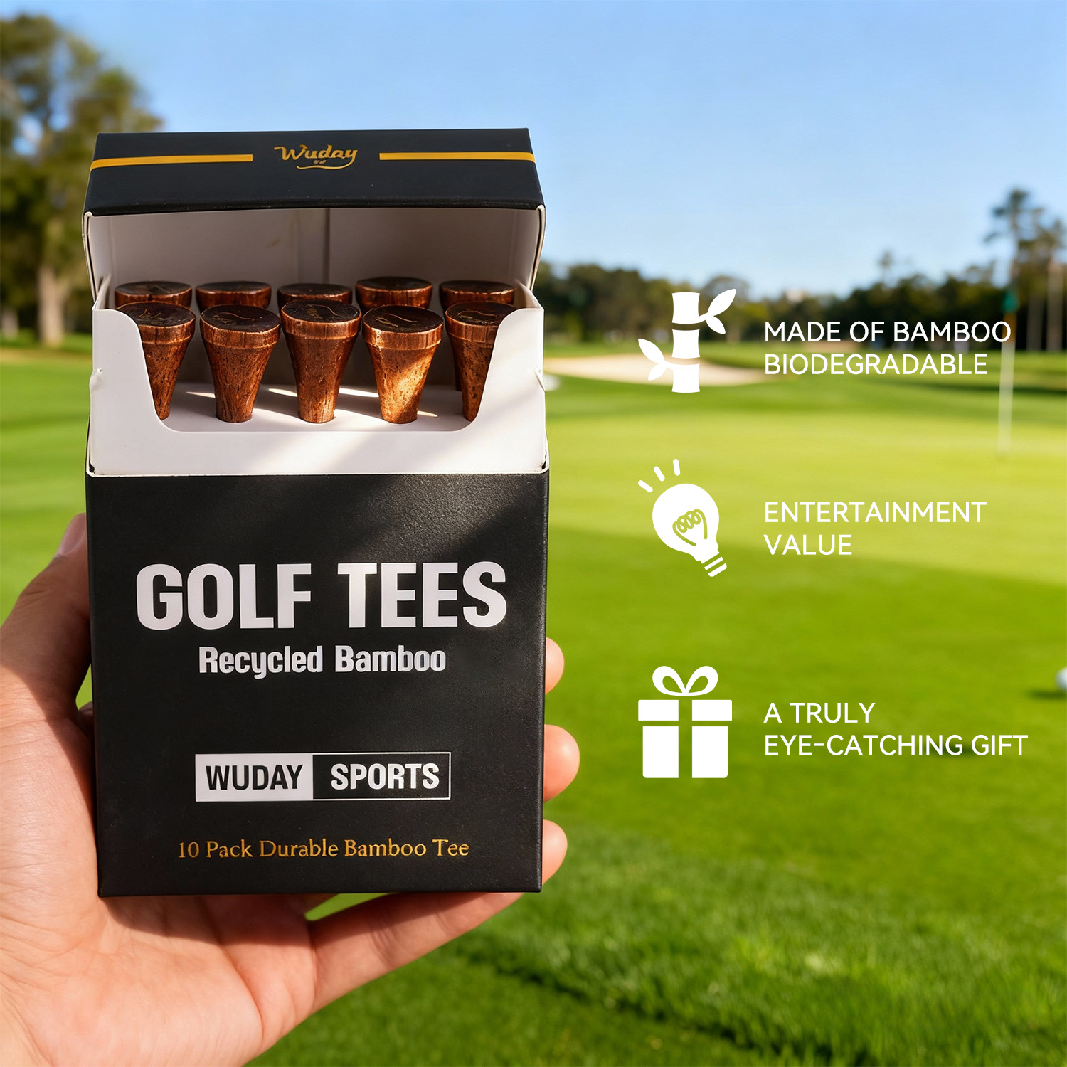 10 tee da golf - Ottimo feedba - Golf Exercise Equipment recensione e prezzo