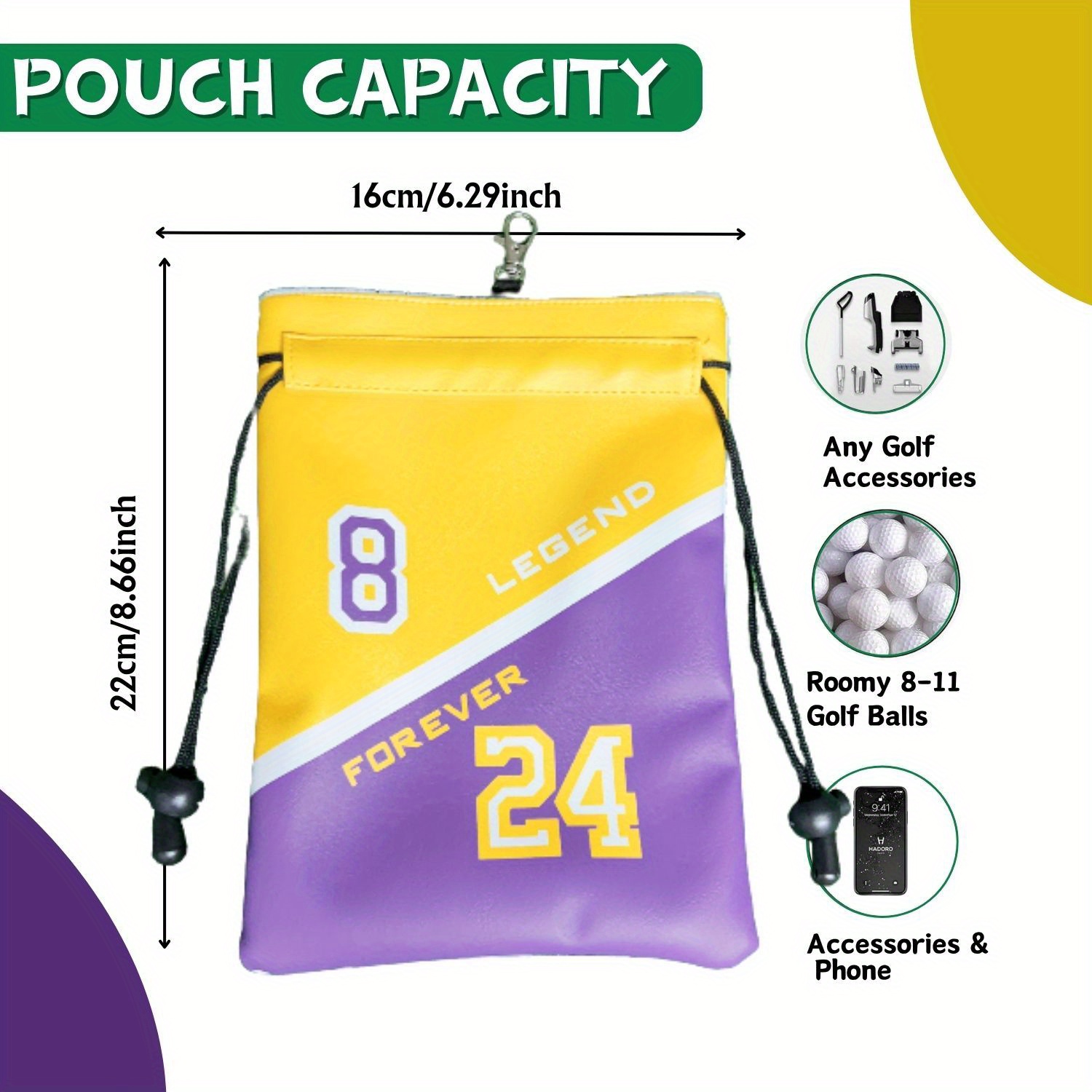 Divertente Borsa Porta Oggetti - Golf Ball Premium recensione e prezzo